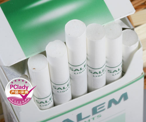 salem 沙龙女士香烟烟嘴也很有薄荷味道