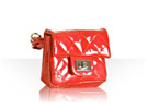 Chanel 2009春夏红色绗缝皮革手包