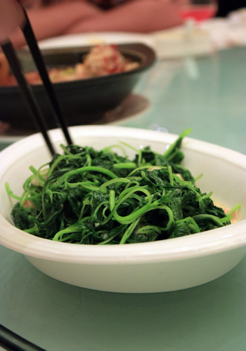 芝麻拌菠菜